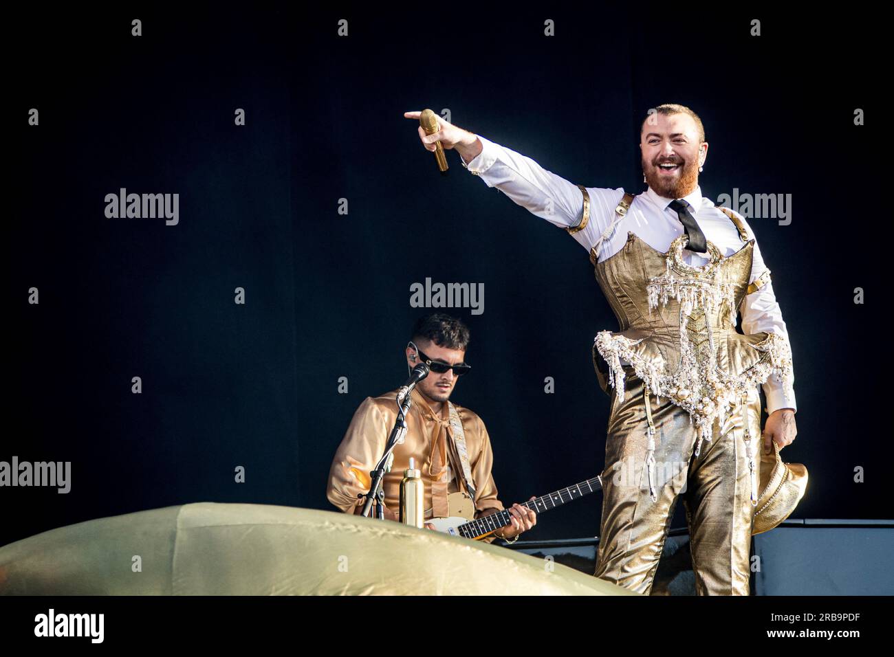 The British singer Samuel Frederick Smith better known as Sam Smith ...