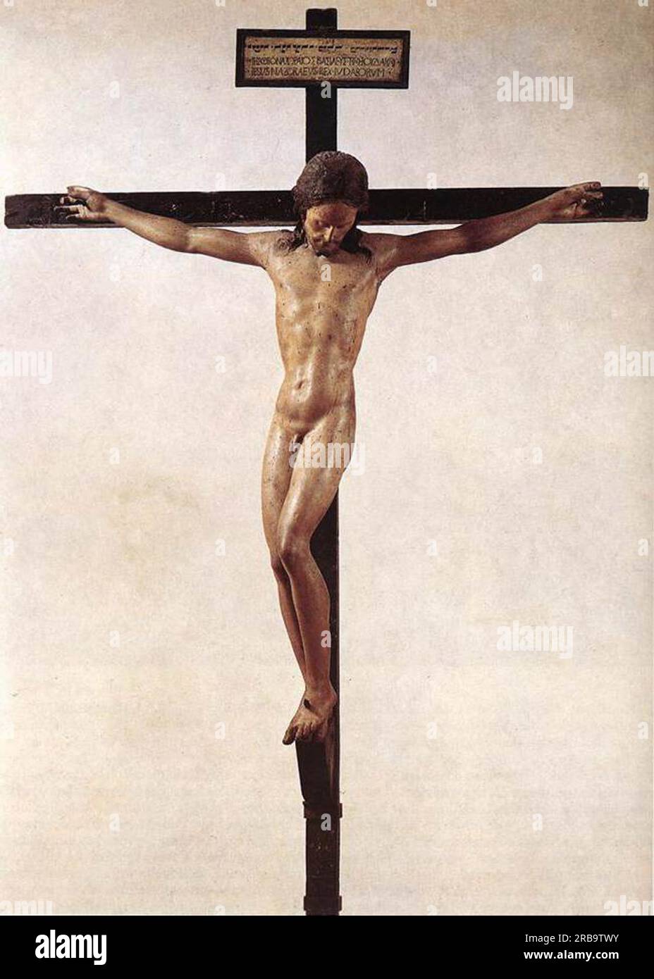 Crucifixion 1492; Florence, Italy by Michelangelo Stock Photo