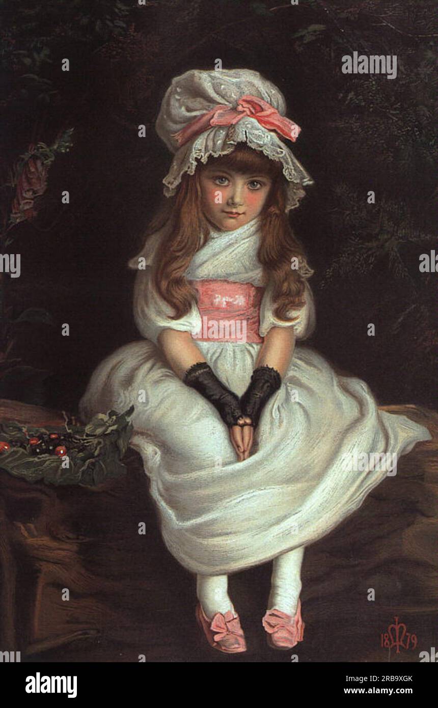 ミレー Beatrix Caird 1879年 複製画 Millais ミレー Beatrix Caird