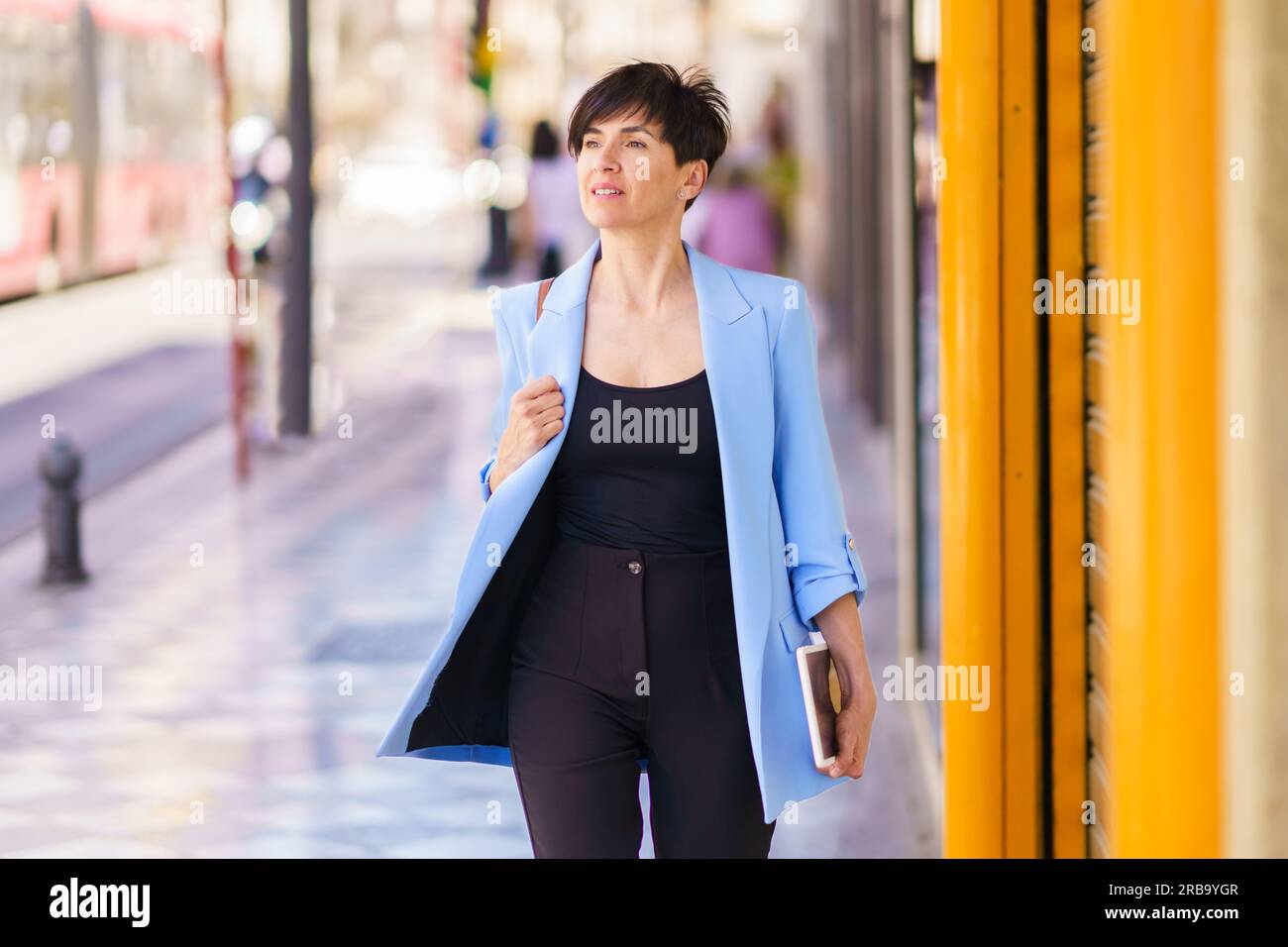 Woman in formal outfit hi-res stock photography and images - Alamy