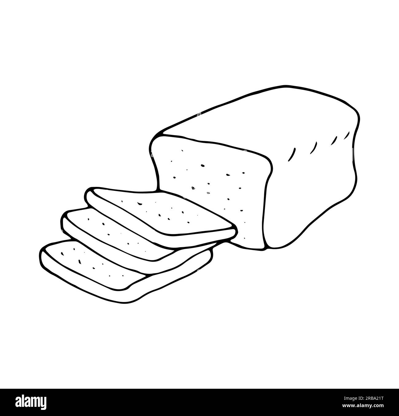 handdrawn loaf of bread Stock Vector Image & Art Alamy