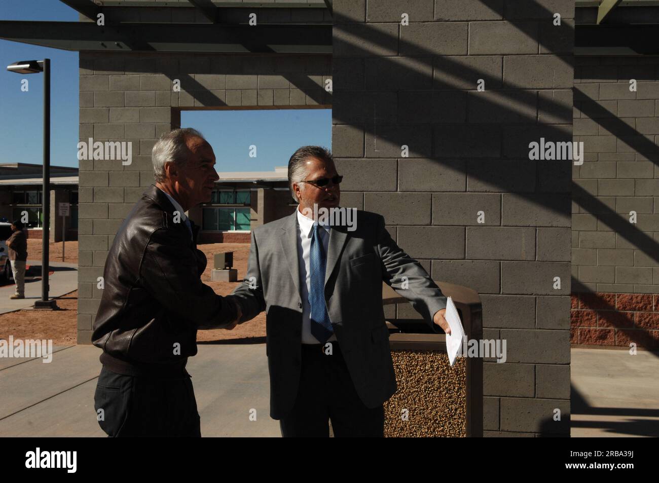 Visit of Secretary Dirk Kempthorne to the Tuba City Boarding School on