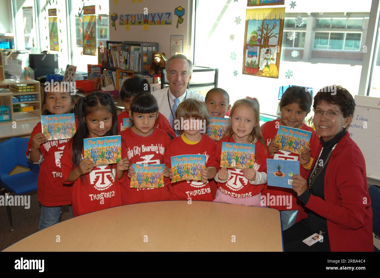 Visit of Secretary Dirk Kempthorne to the Tuba City Boarding School on