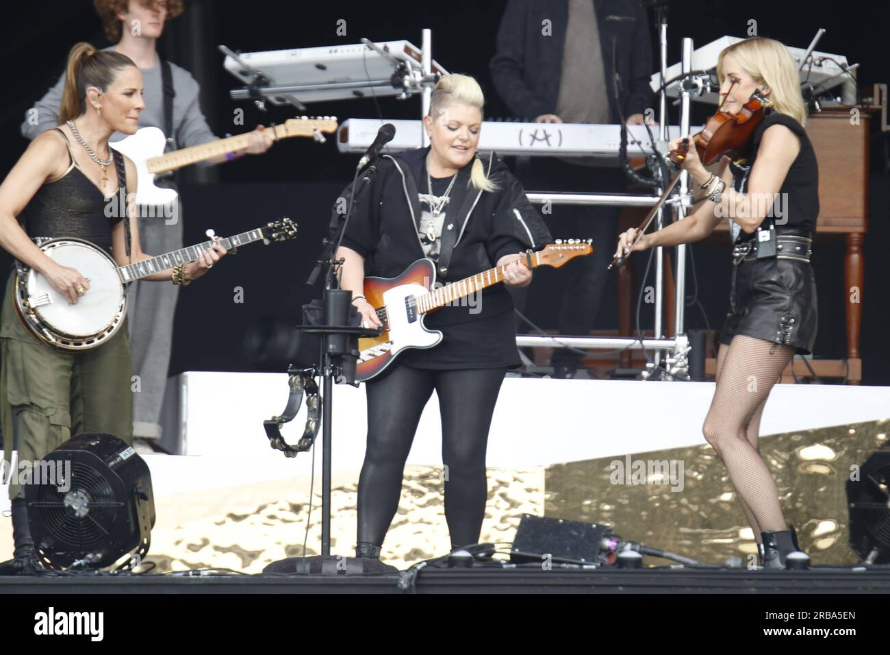 London, UK. 8th July, 2023. The Chicks at Day 8 of American Express Presents BST Hyde Park in London, United, Kingdom. Credit: glamourstock/Alamy Live News Stock Photo