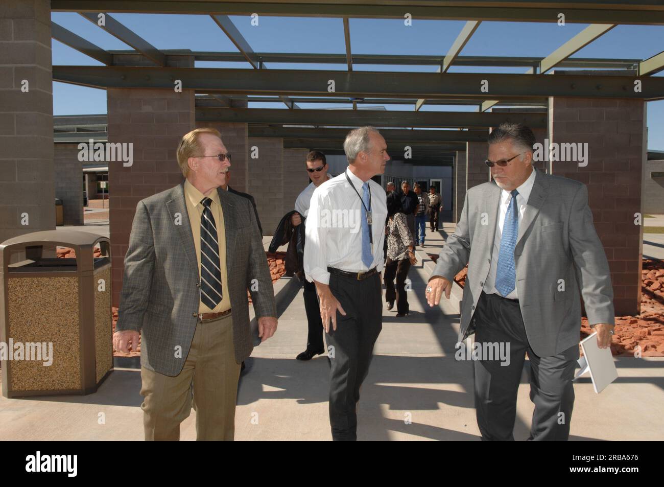 Visit of Secretary Dirk Kempthorne to the Tuba City Boarding School on