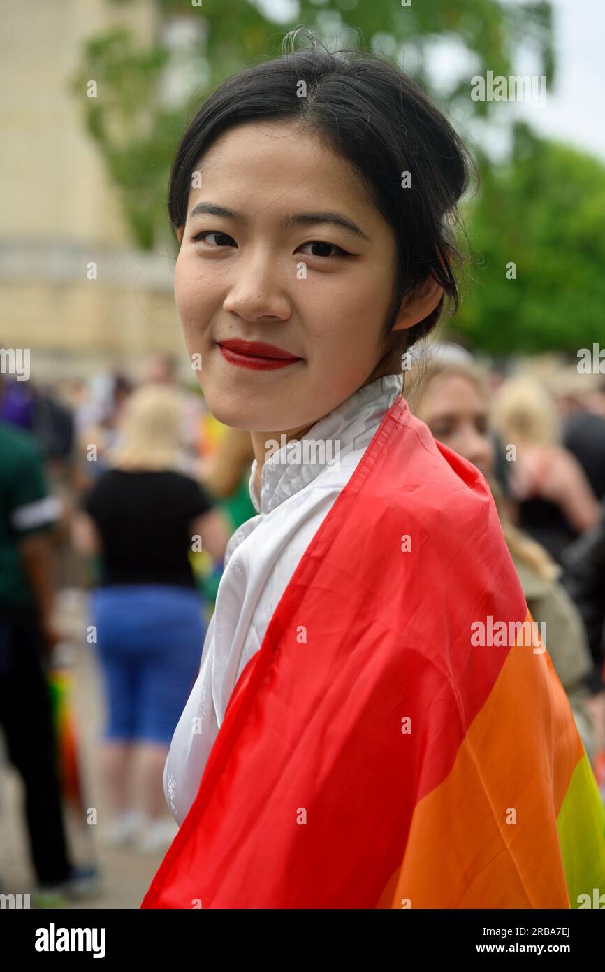 Portrait of participants Bristol Pride Day Weekend, 8 July 2023
