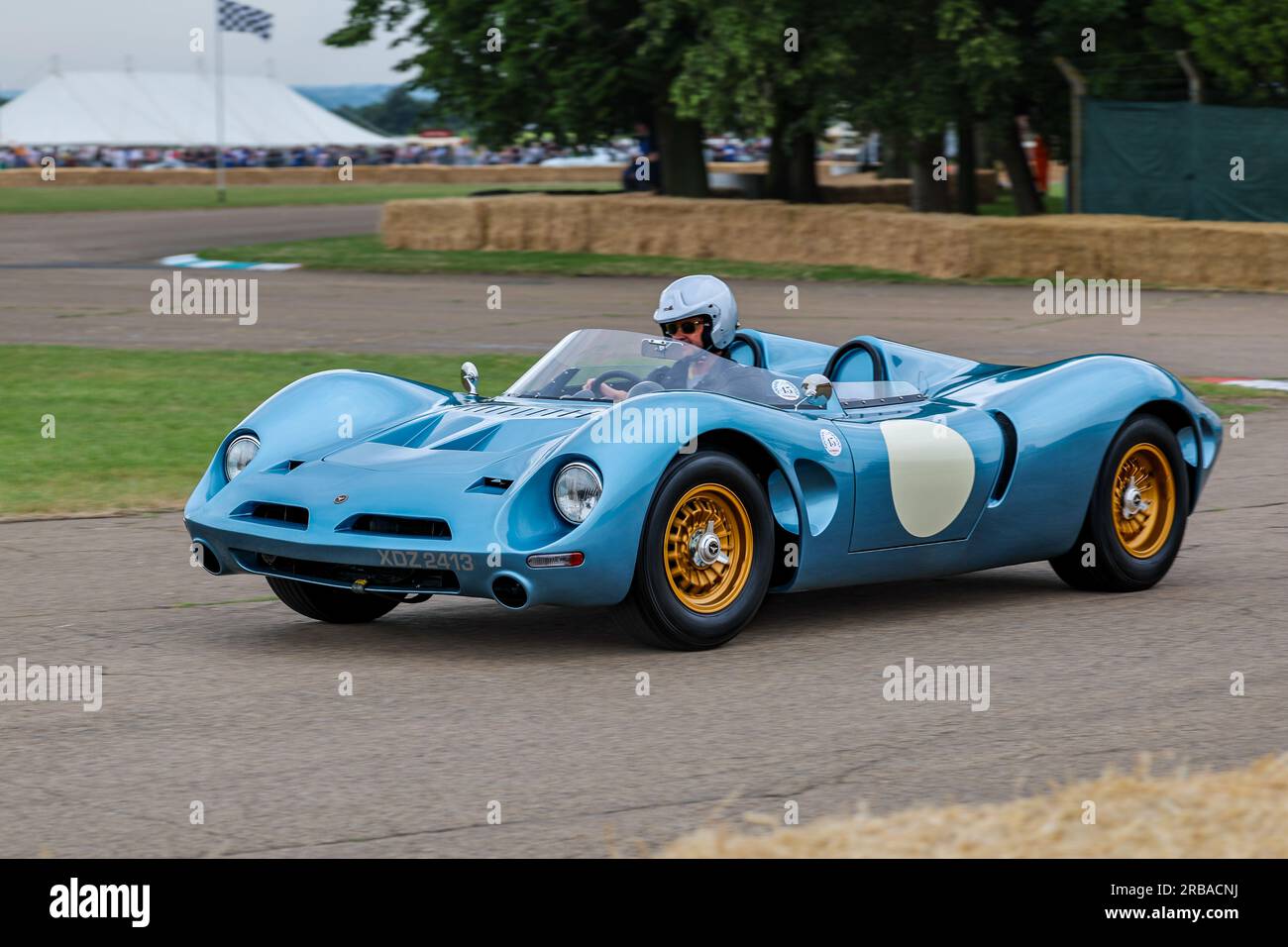 1967 Bizzarrini P538 ‘XDZ 2413’ racing car at the Bicester Heritage
