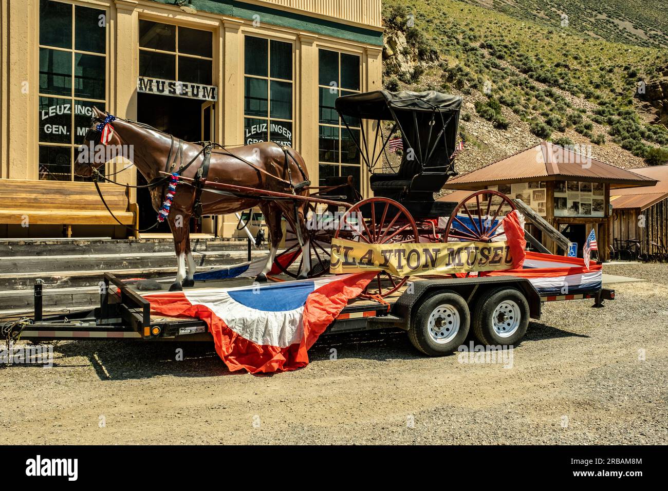 Clayton Idaho Parade on the 4th of July Stock Photo Alamy
