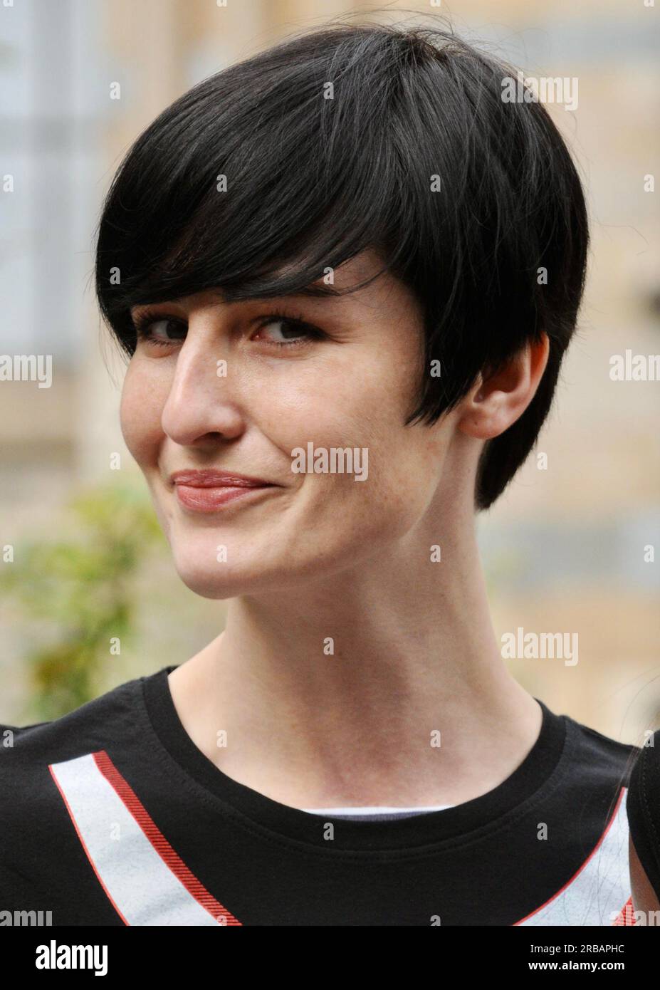 Erin O'Connor, Fashion for Relief, National History Museum, London, UK Stock Photo