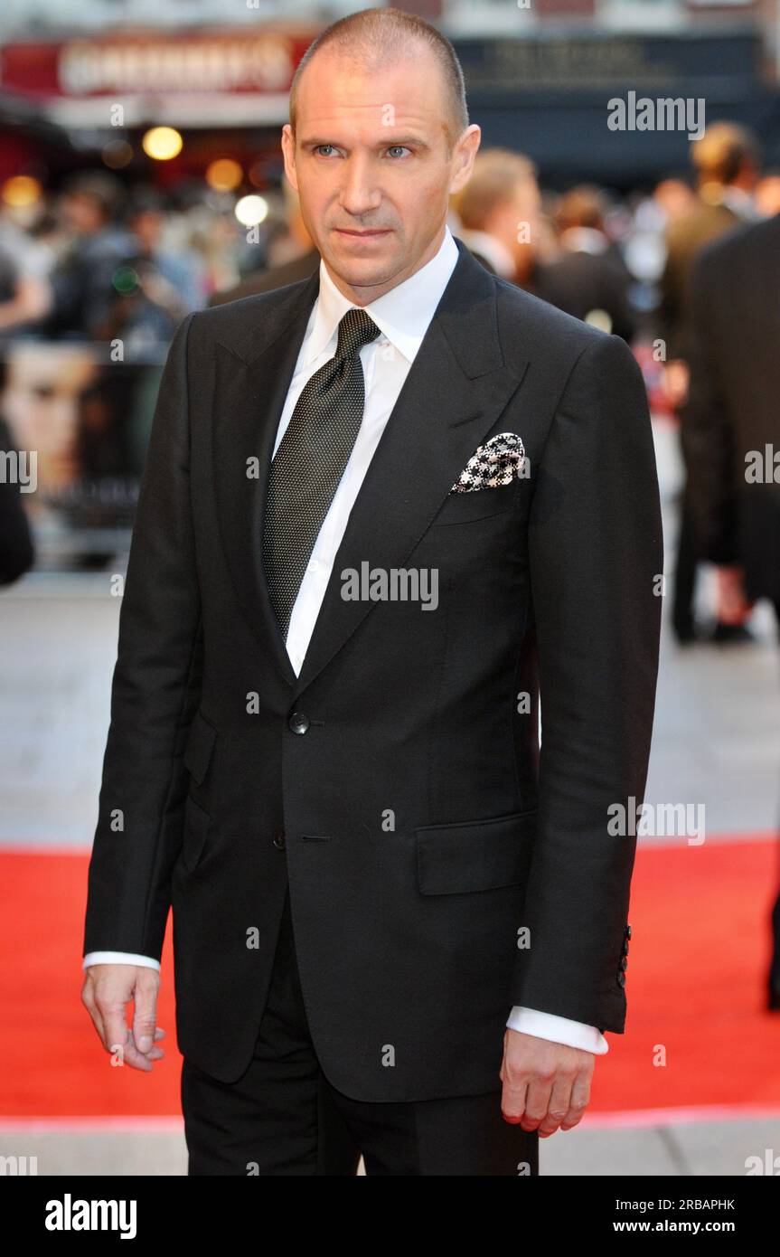 Ralph Fiennes, The Duchess, World Premiere, Odeon Leicester Square, London, UK Stock Photo