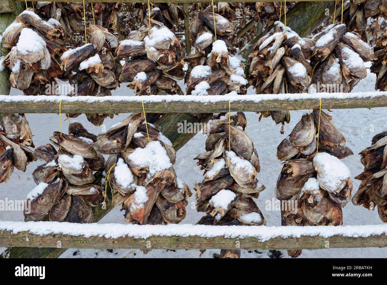 Drying racks for stockfish hi-res stock photography and images - Alamy