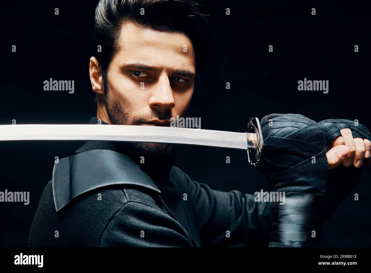 Samurai japan close up hi-res stock photography and images - Alamy
