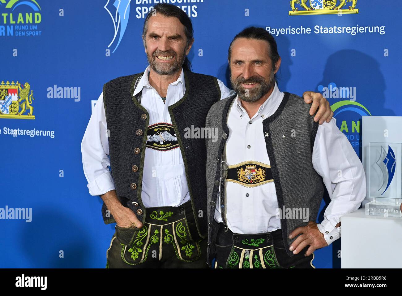 Munich, Deutschland. 08th July, 2023. Thomas and Alexander HUBER (Huber