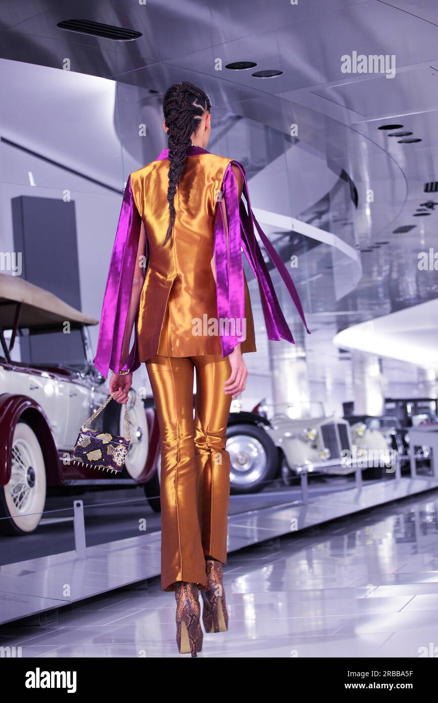 Collini Milano 1937 fashion show at MCFW 2023. Monte-Carlo fashion week