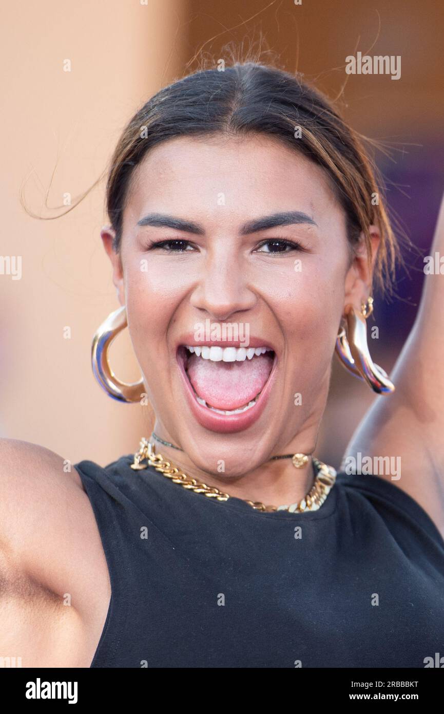 Marne La Vallee, France. 08th July, 2023. Lea Djadja attending the