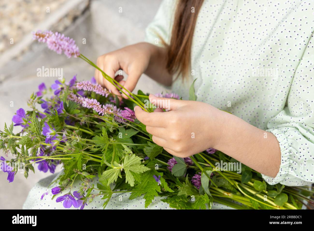 Girl long sleeve dress hi-res stock photography and images - Alamy