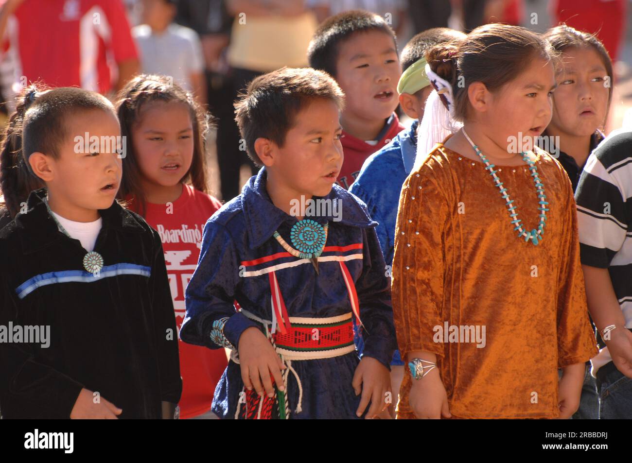 Visit of Secretary Dirk Kempthorne to the Tuba City Boarding School on