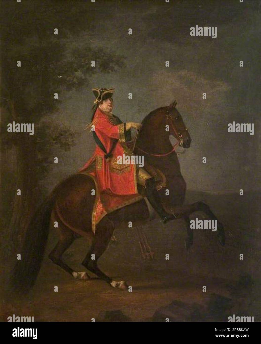 HRH William Augustus, Duke of Cumberland by David Morier Stock Photo