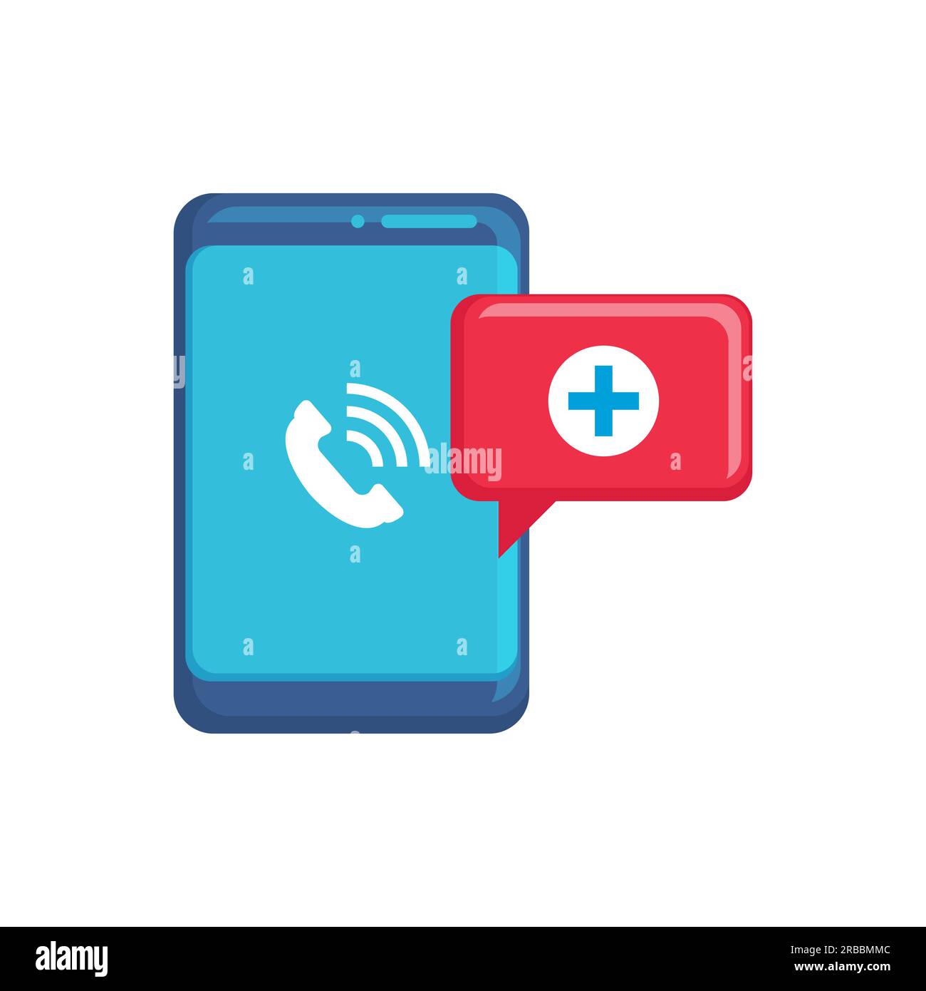 stethoscope vector illustration in flat style design Stock Vector