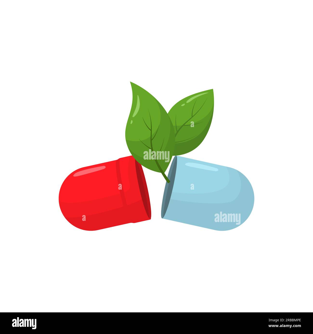 Bandage flat vector illustration in flat style design Stock Vector