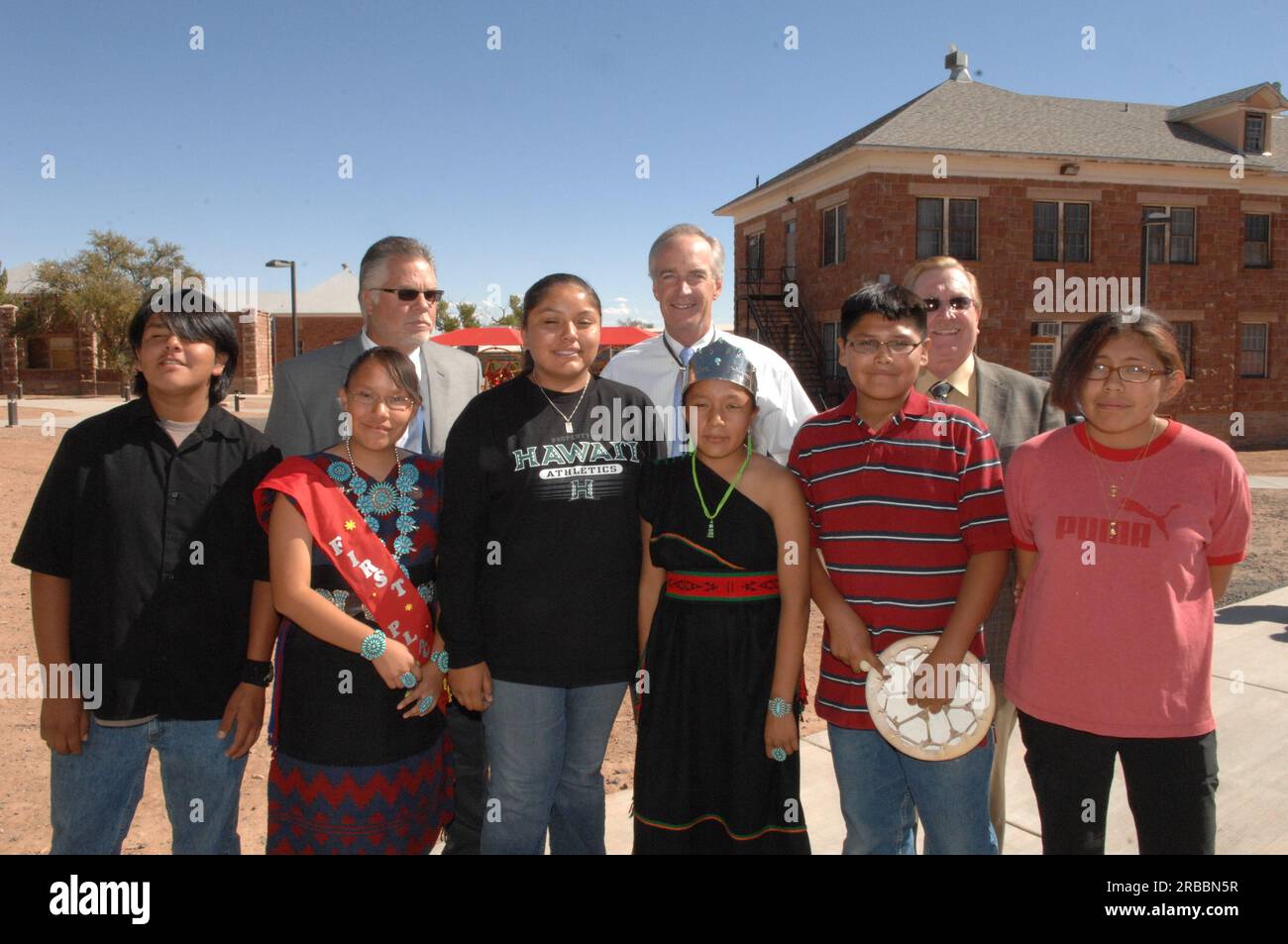 Visit of Secretary Dirk Kempthorne to the Tuba City Boarding School on