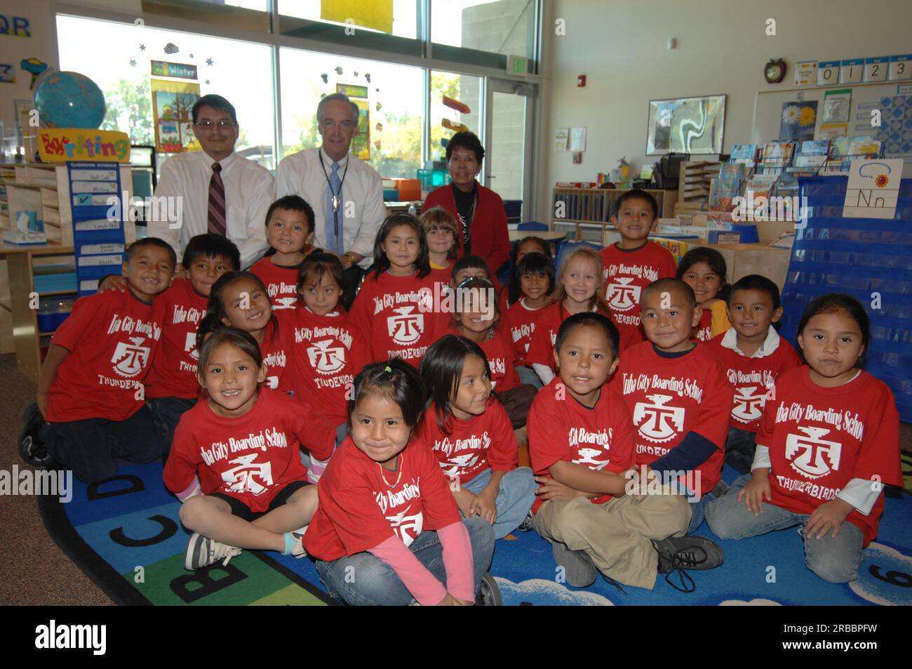 Visit of Secretary Dirk Kempthorne to the Tuba City Boarding School on