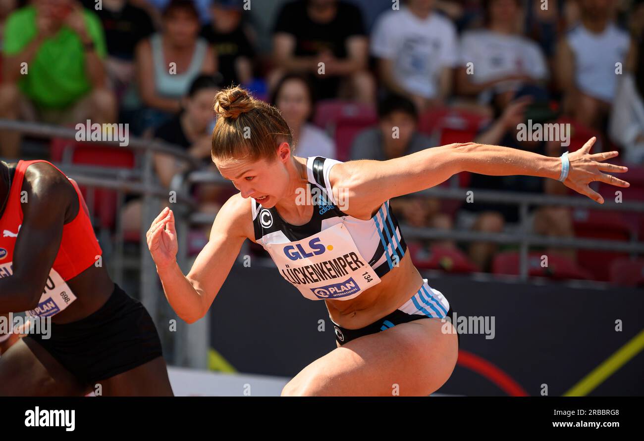 Kassel, Deutschland. 08th July, 2023. Gina LUECKENKEMPER (Luckenkemper