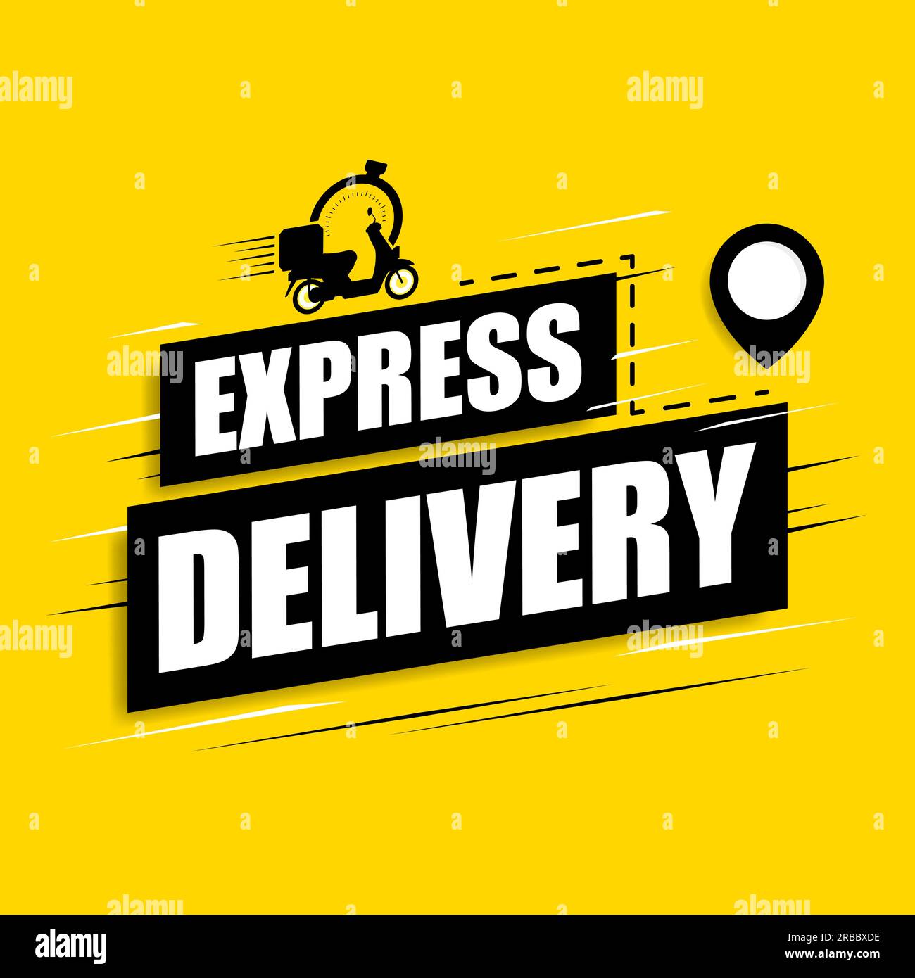 Express Delivery Icon Stock Vector Illustration and Royalty Free