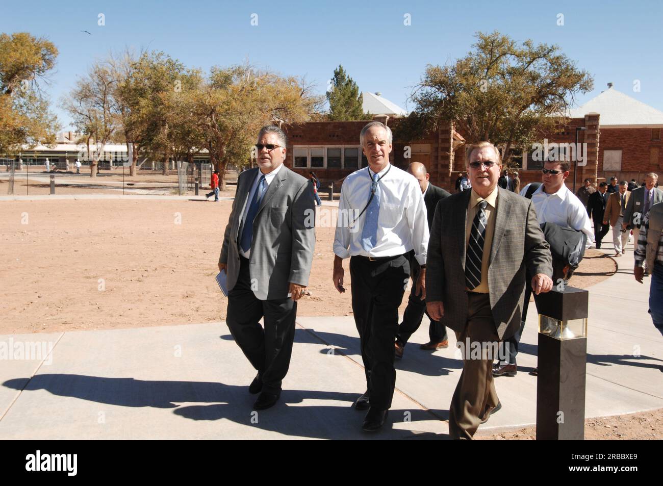 Visit of Secretary Dirk Kempthorne to the Tuba City Boarding School on