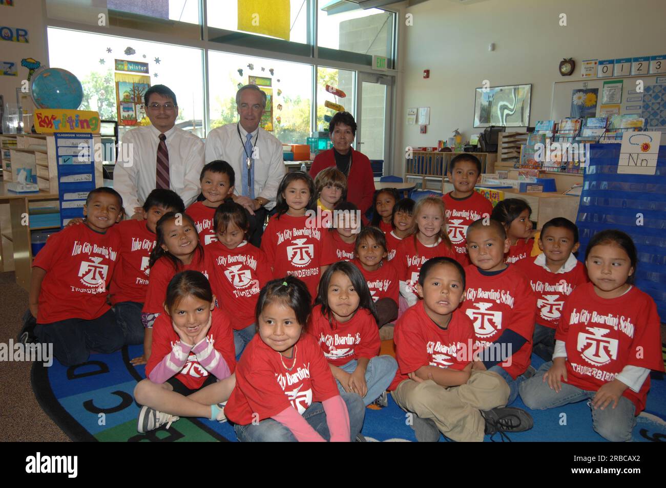 Visit of Secretary Dirk Kempthorne to the Tuba City Boarding School on