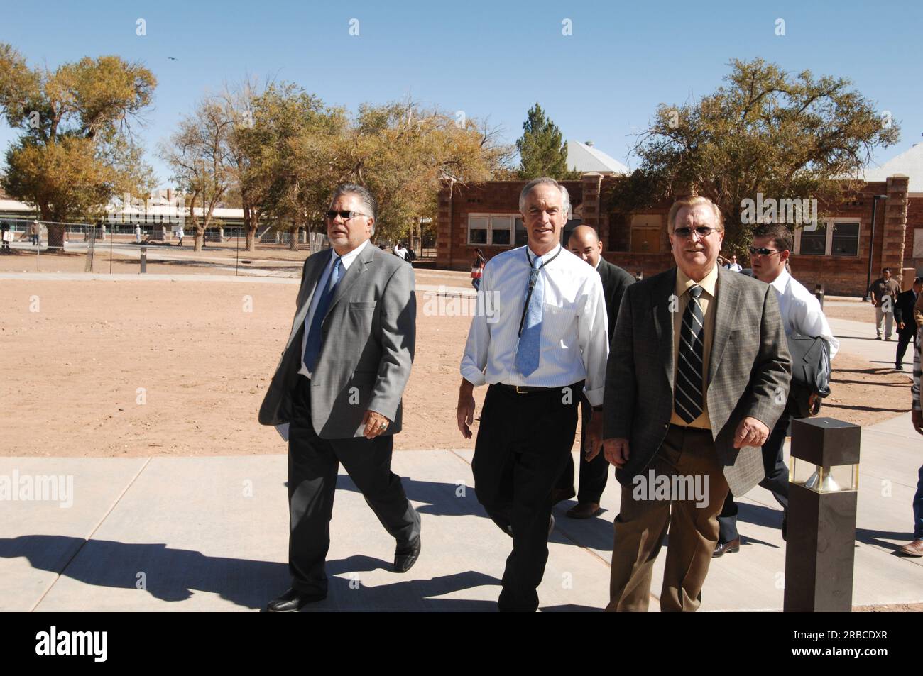 Visit of Secretary Dirk Kempthorne to the Tuba City Boarding School on