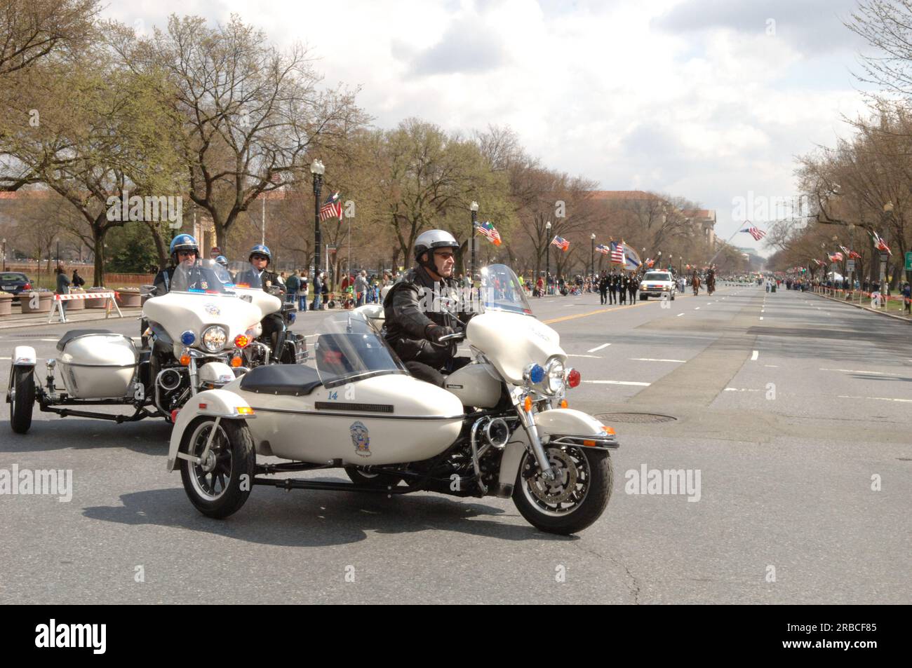 Annual St. Patrick's Day Parade along Constitution Avenue, Washington ...