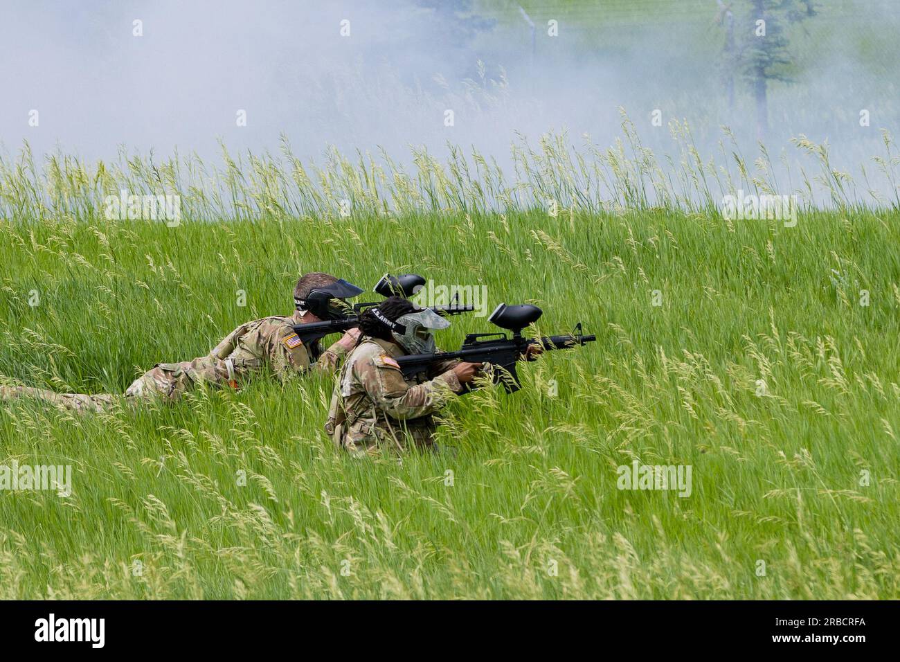 South Lawrence, South Dakota, USA. 9th June, 2023. U.S. Soldiers
