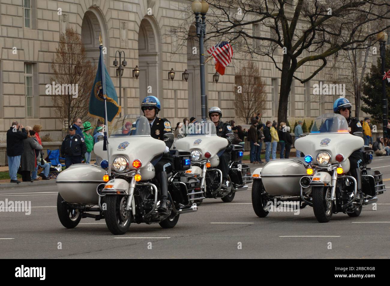 Annual St. Patrick's Day Parade along Constitution Avenue, Washington ...