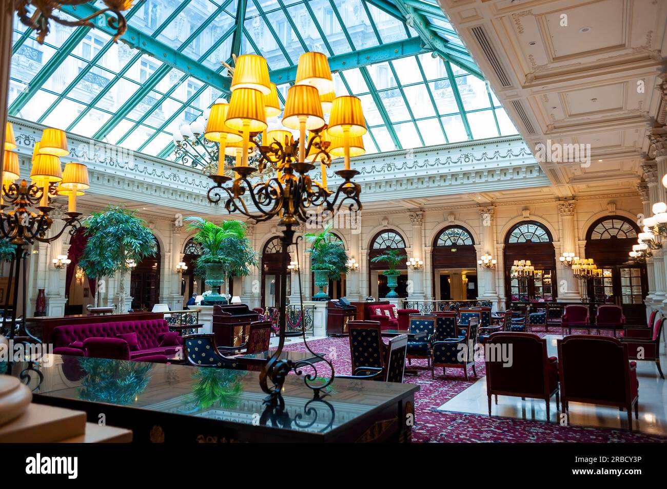 Paris, France, Inside, Luxury French Hotel , French Cafe Scene , "Intercontinental Paris Le