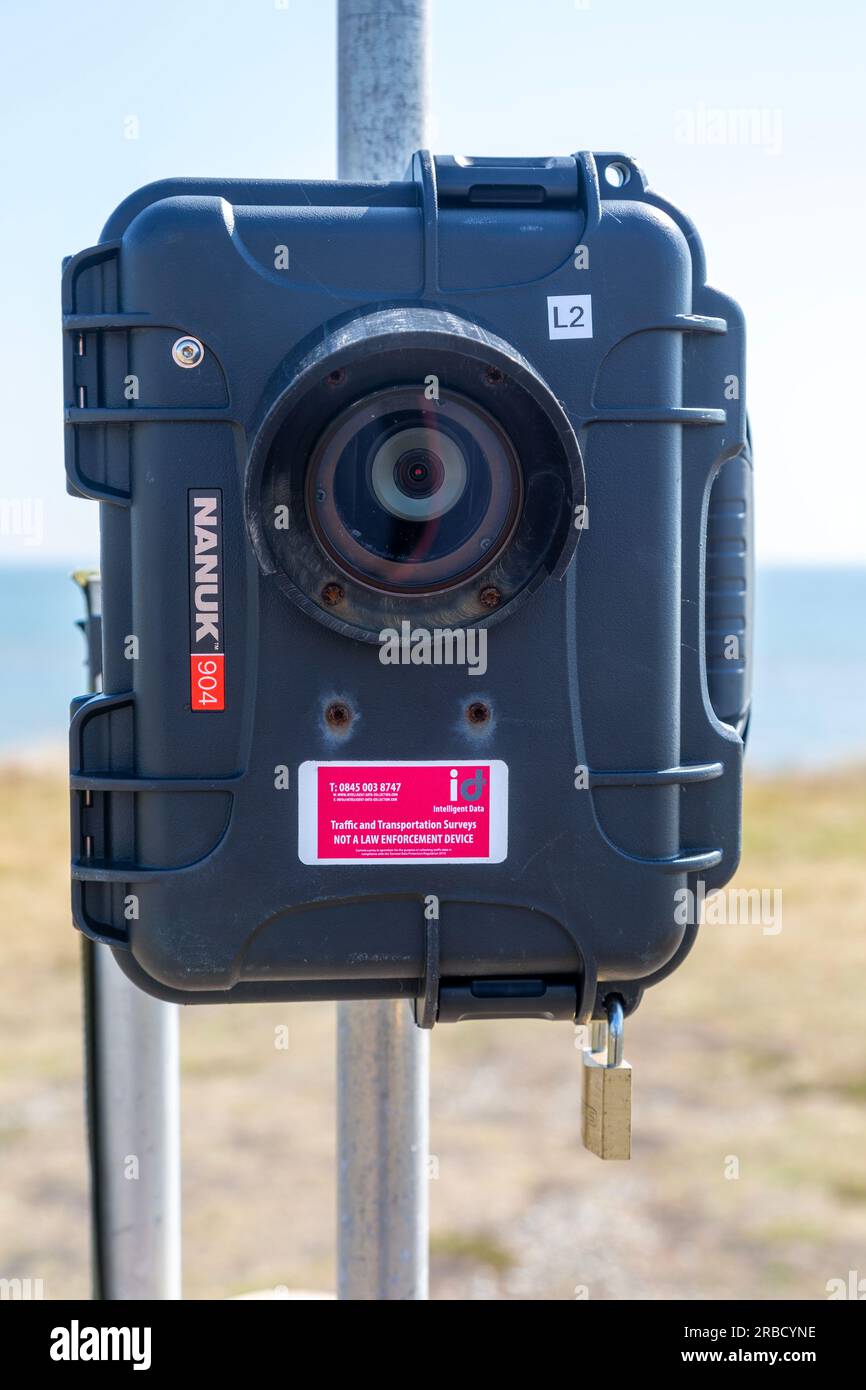 Intelligent Data surveillance traffic survey camera housed in NANUK 904 ...