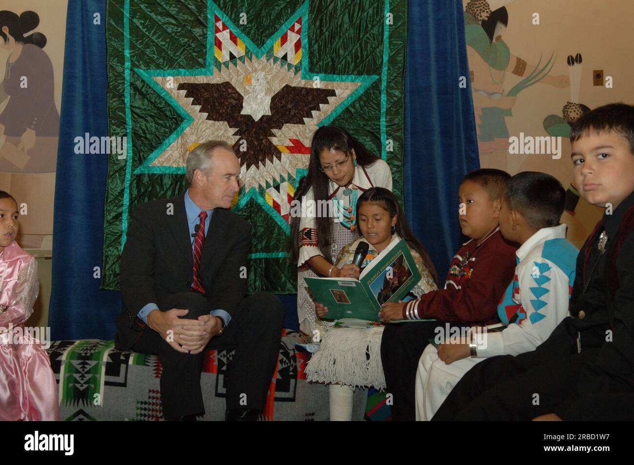 Launching event at Main Interior for the Bureau of Indian Education's ...