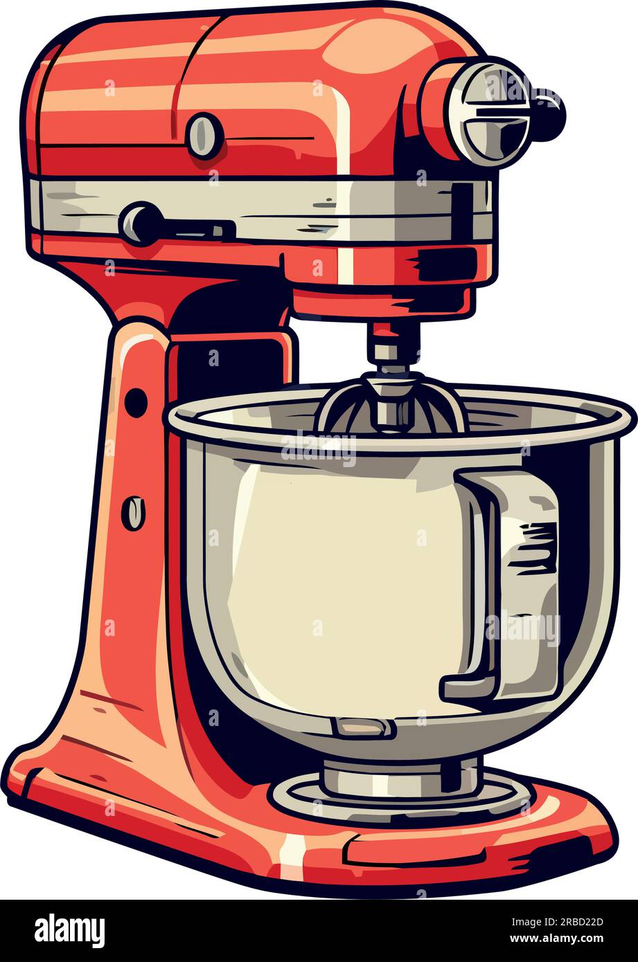 modern appliance kitchen mixer icon style Stock Vector Image & Art - Alamy