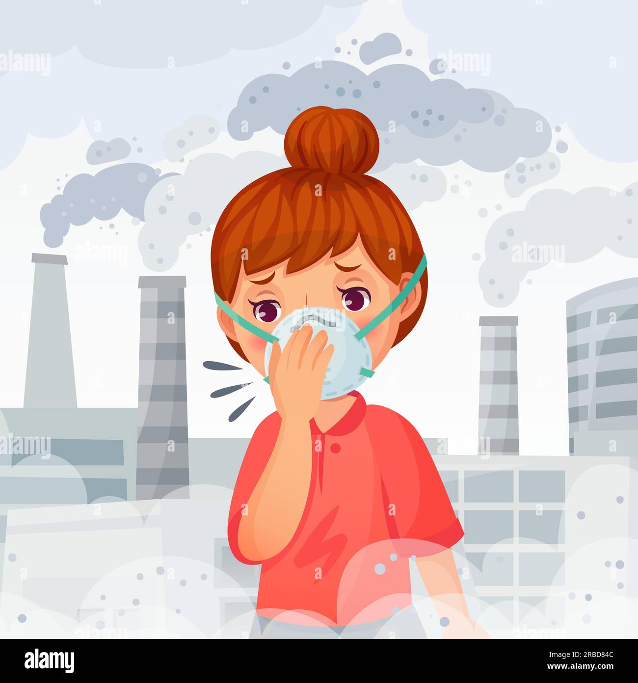 Bangkok air stock vector images alamy