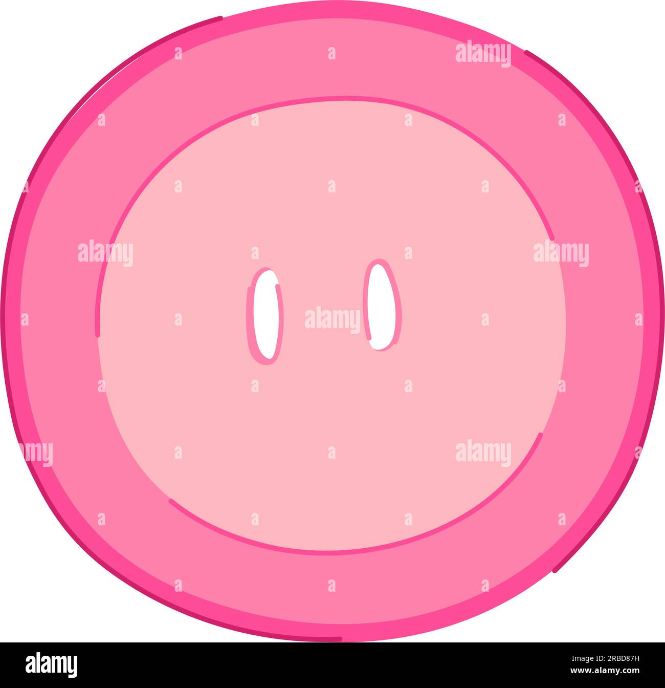 collection sewing button cartoon vector illustration Stock Vector Image ...