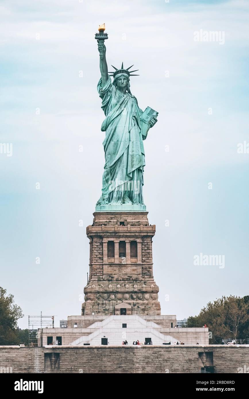 Statue of Liberty, New York Harbour Stock Photo Alamy