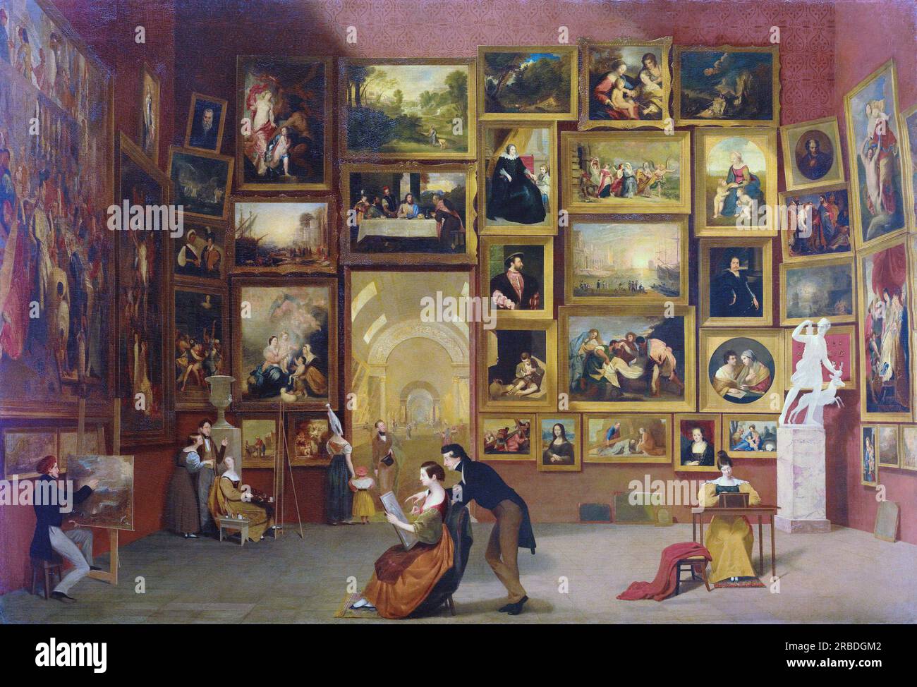 Morse gallery of the louvre hi-res stock photography and images