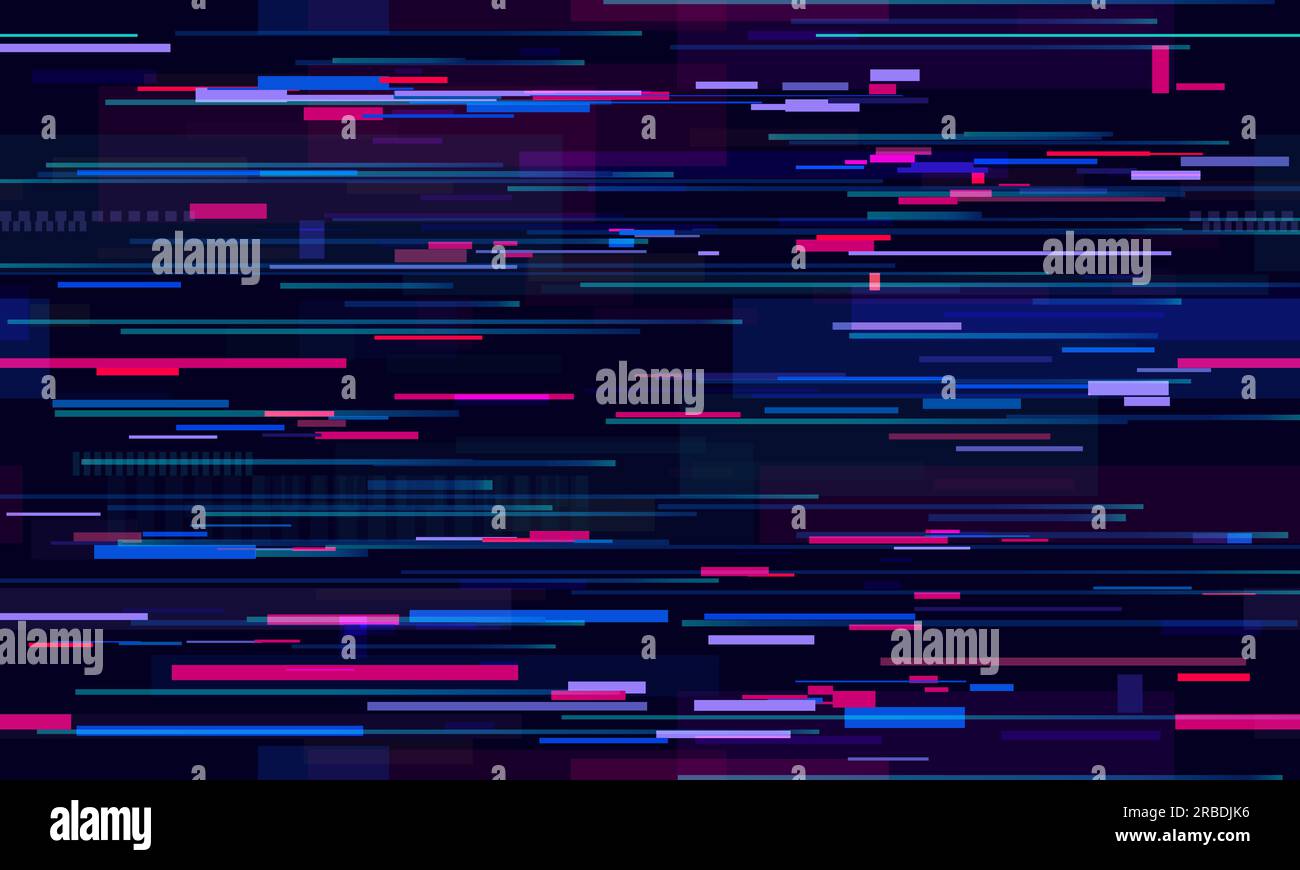 Glitch Background - Stock Motion Graphics