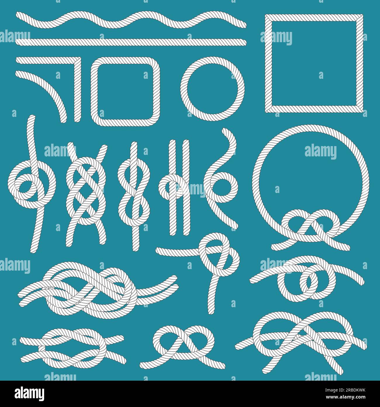 Sea knots Stock Vector Images - Page 2 - Alamy