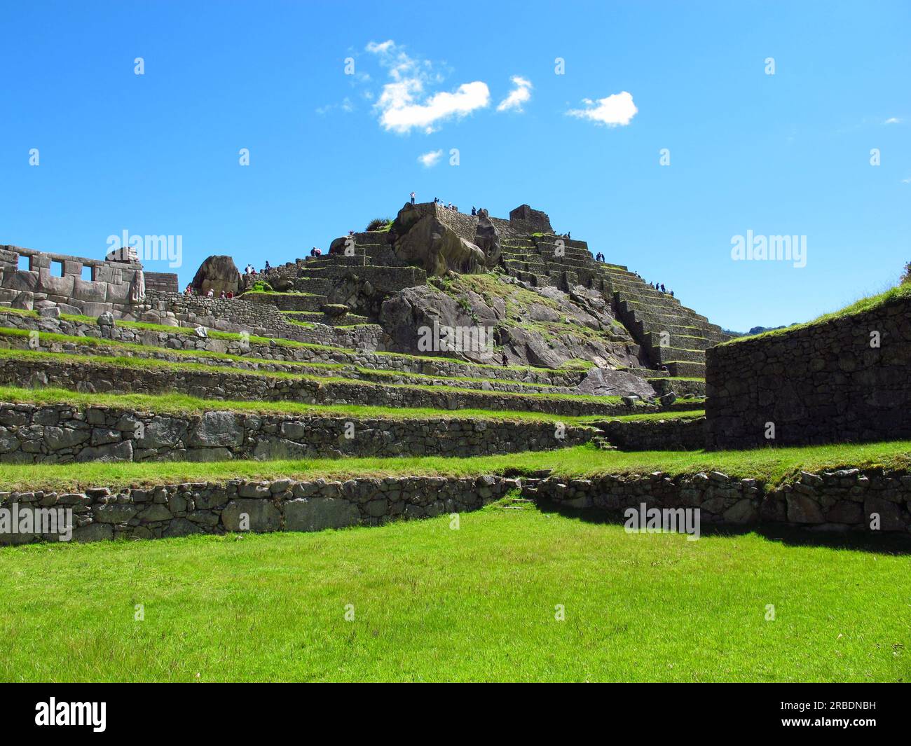Machu Picchu is capital of the Inca Empire in the Andes mountains, Peru ...