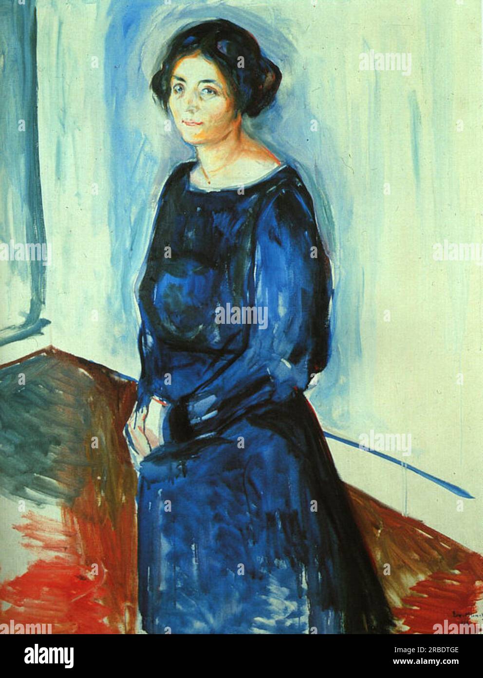 Edvard munch portrait woman hi-res stock photography and images - Alamy