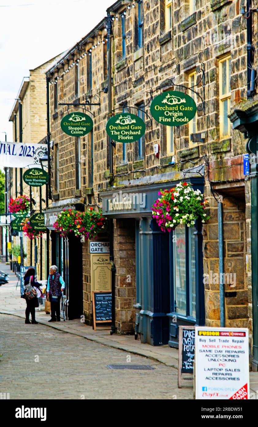 Orchard Gate, Otley, West Yorkshire, England Stock Photo - Alamy