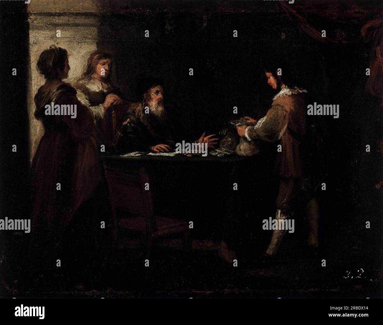 The Prodigal Son Receives His Rightful Inheritance by Bartolome Esteban ...