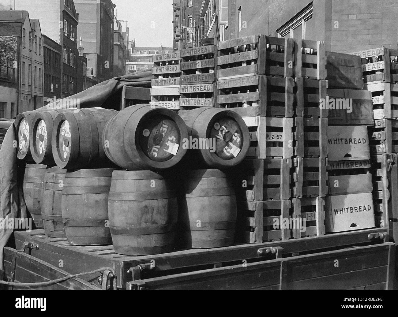 Delivery and 1950s Black and White Stock Photos & Images Alamy