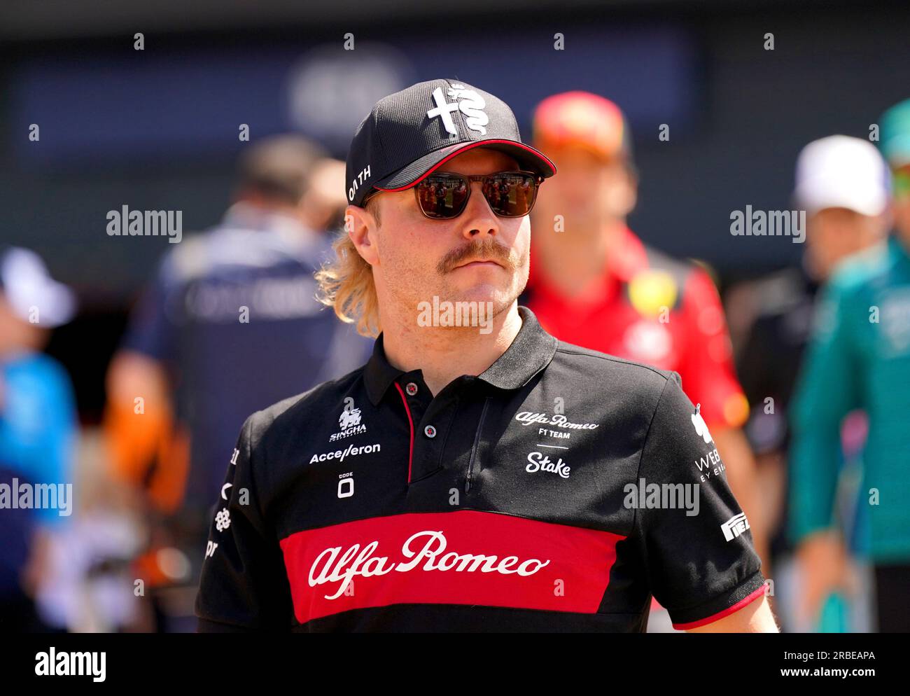 Alfa Romeo's Valtteri Bottas on practice day ahead of the British Grand  Prix 2023 at Silverstone, Towcester. Picture date: Friday July 7, 2022  Stock Photo - Alamy